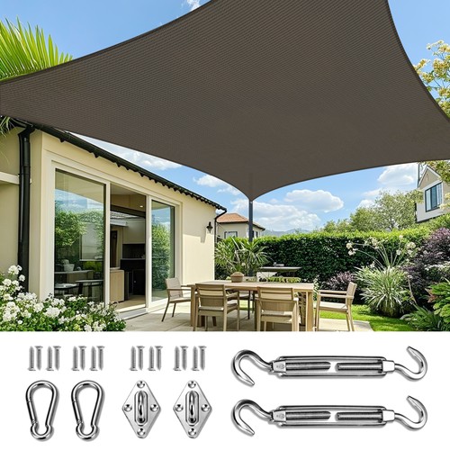Sun shade sail brown - sun,